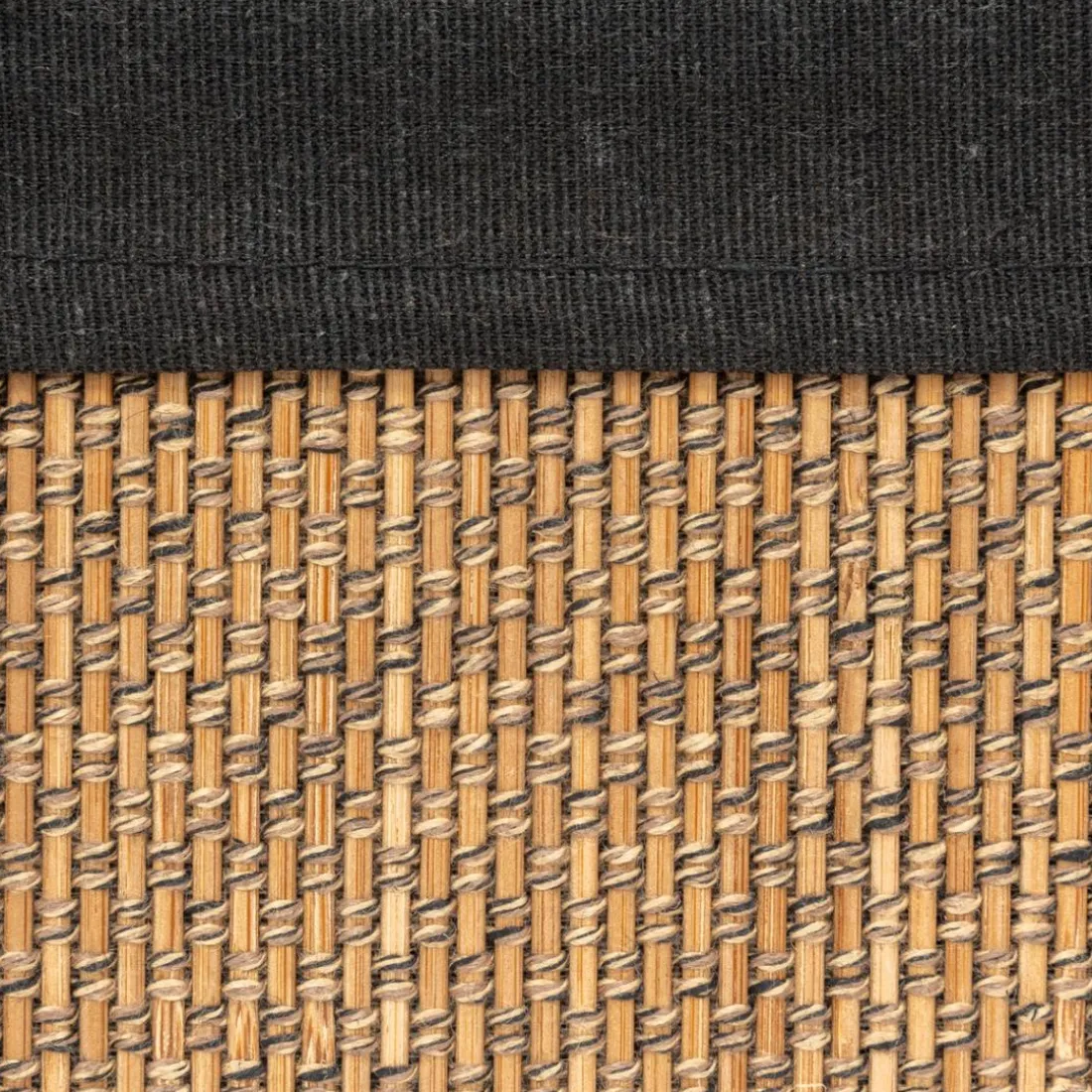 3 paniers en tissu marron
