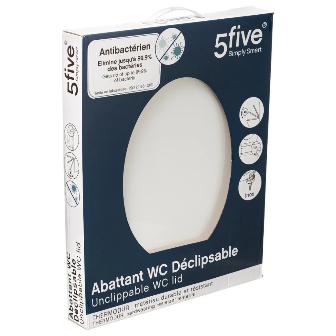 Abattant WC Thermodur Inox