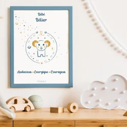 Affiche de décoration bébé Bélier