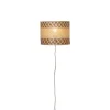 Applique murale Langkawi bambou abat-jour naturel marron