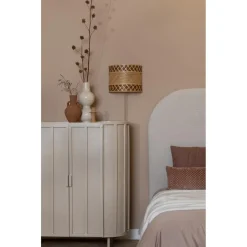 Applique murale Langkawi bambou abat-jour naturel marron