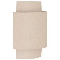 Applique murale Nahel en lin beige