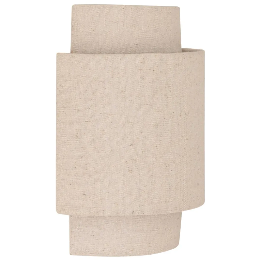 Applique murale Nahel en lin beige