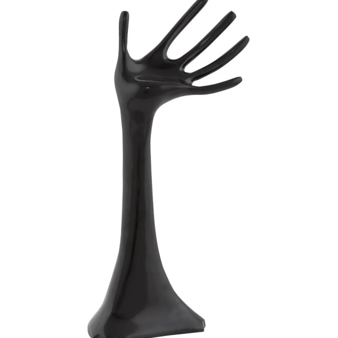 Arbre à bijoux 'MANO' en aluminium peint noir