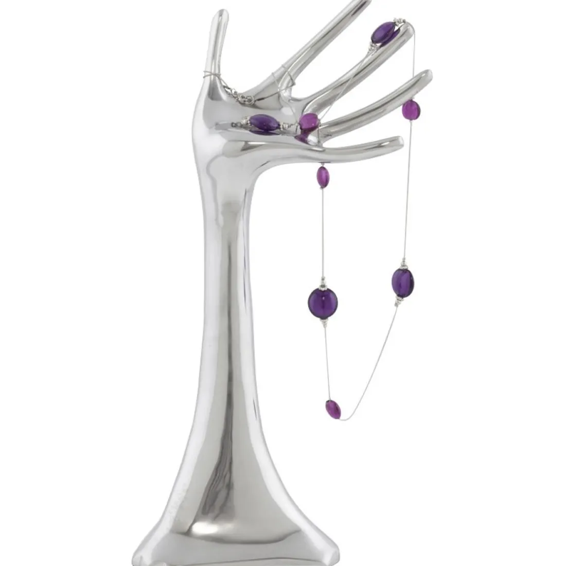 Arbre à bijoux 'MANO' en aluminium