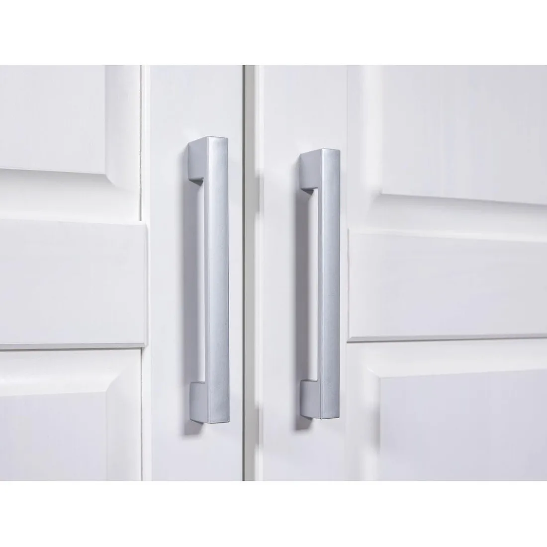Armoire 3 Portes en Pin massif blanc NOWO