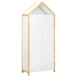 Armoire blanc en bois KIMA