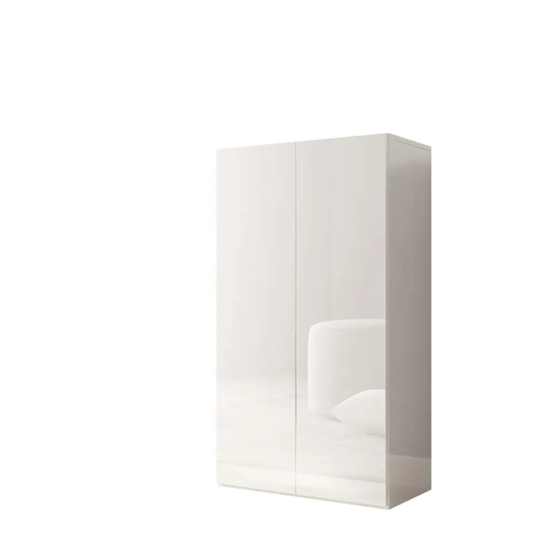 Armoire derangement 2 portes 4 étagères