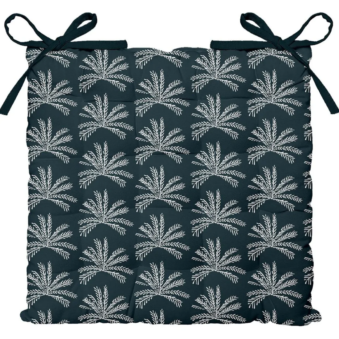 Assise matelassée PALMERAIE Vert en Coton