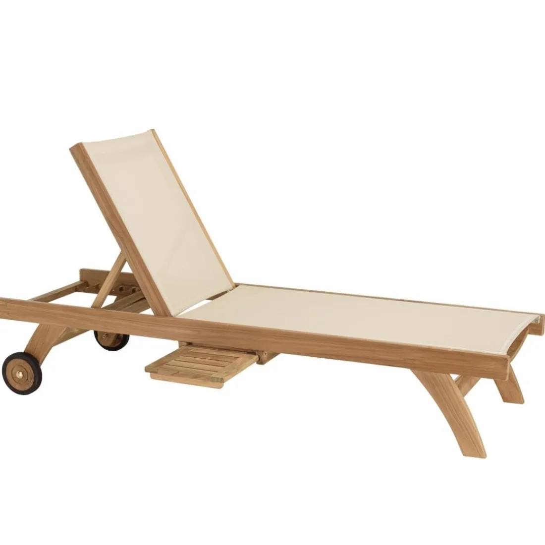 Bain de soleil textilène couleur beige