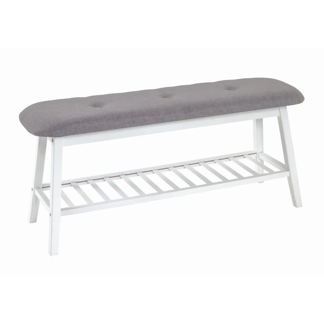 Banc à Chaussures Blanc
