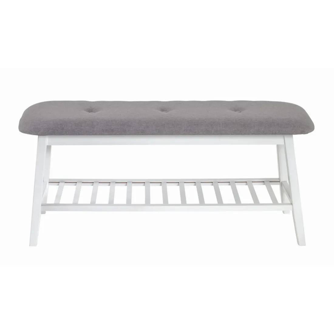 Banc à Chaussures Blanc