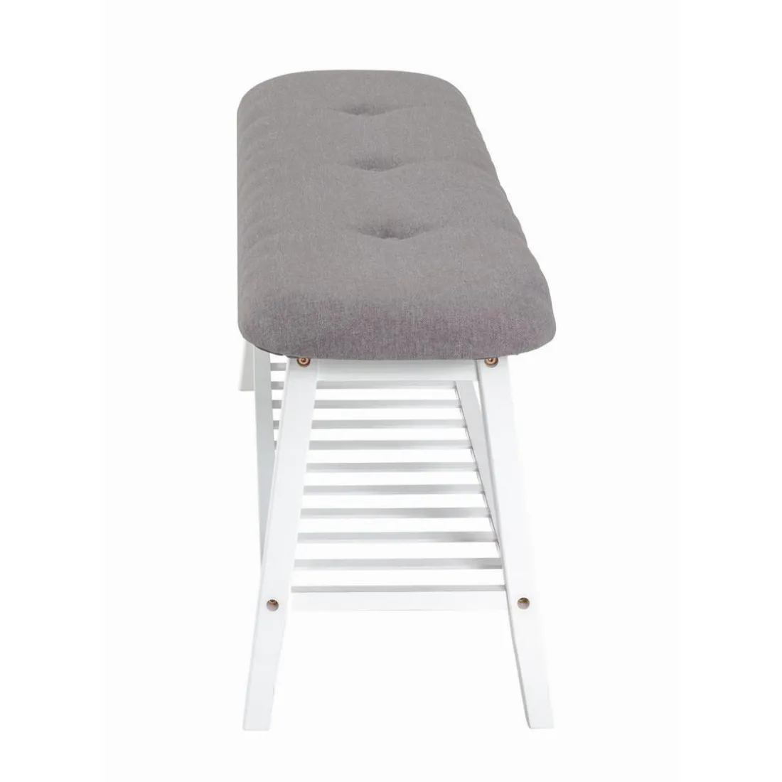 Banc à Chaussures Blanc