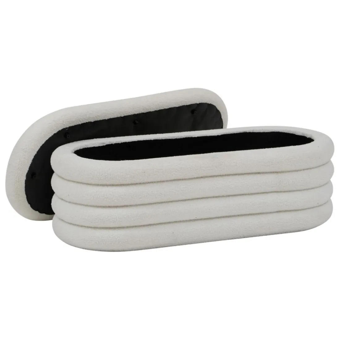 Banc coffre Giulia blanc