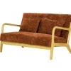 Banc-banquette OHAMA style scandinave en hévéa