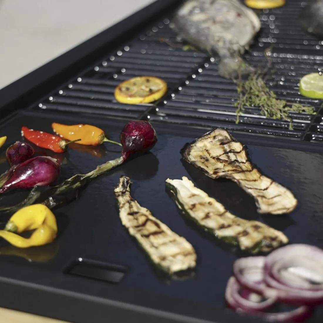 Barbecue gaz sur chariot Flavo 76