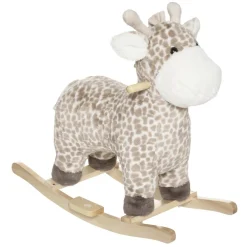 Bascule Girafe en bois