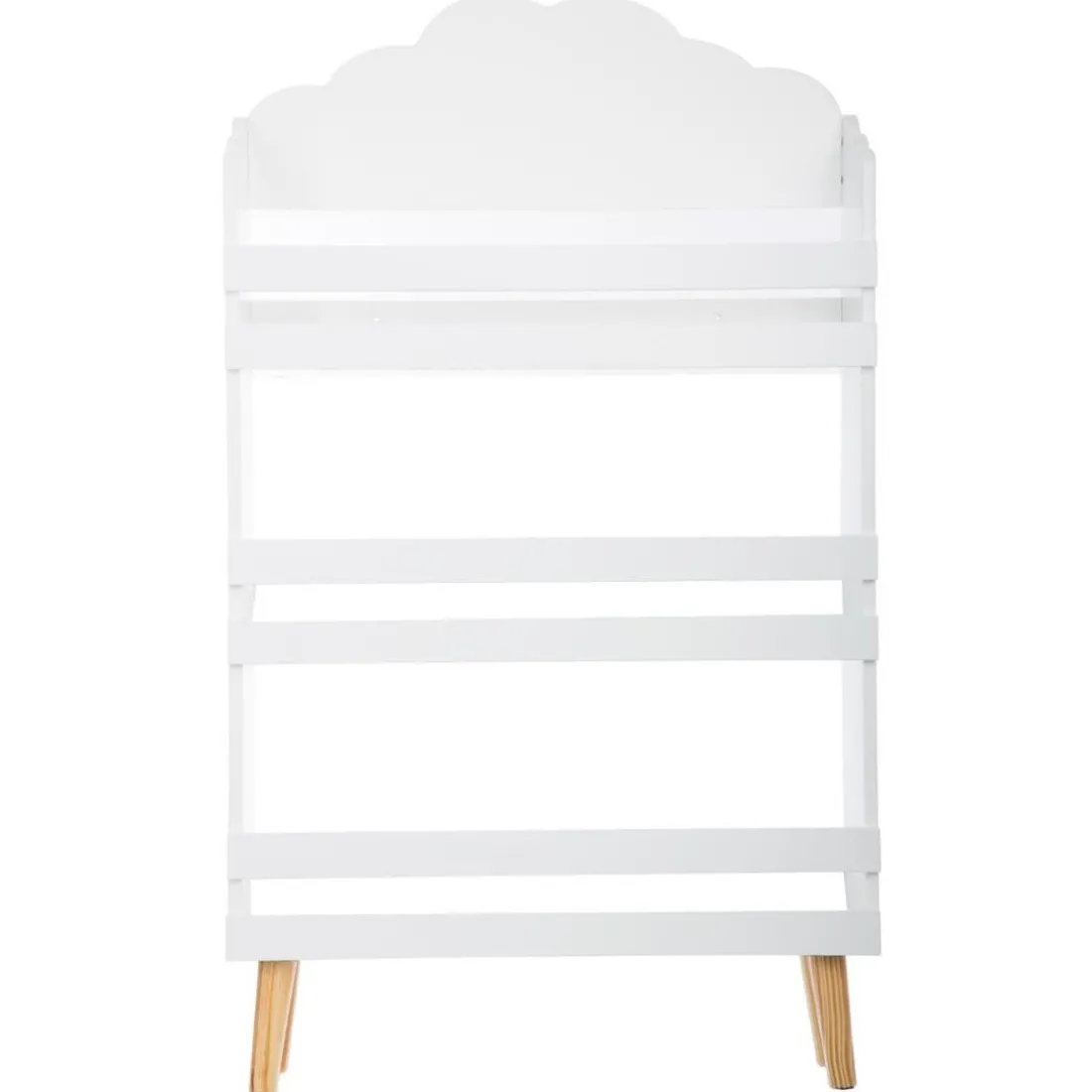 Bibliothèque nuage blanc 3 étagères