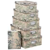 Boite Coins Métal x 6 Green Harmony