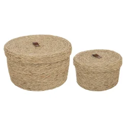 BOITE MAT NATUREL ARIANNA X2
