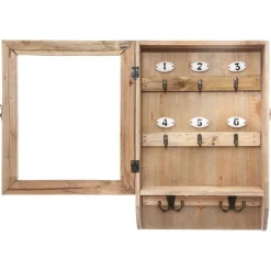 Boîte à Clé en Bois