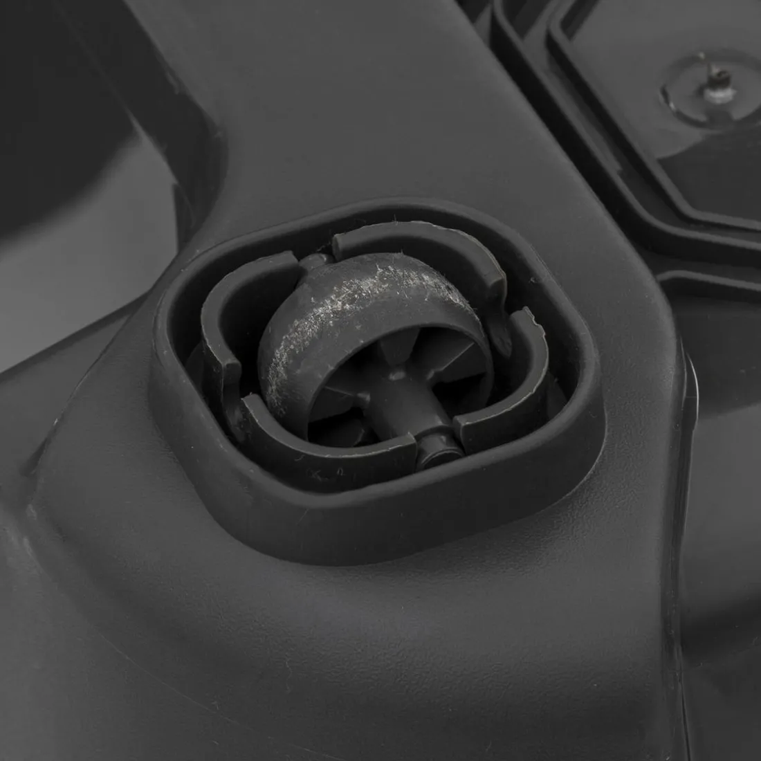 Boîte en plastique noir