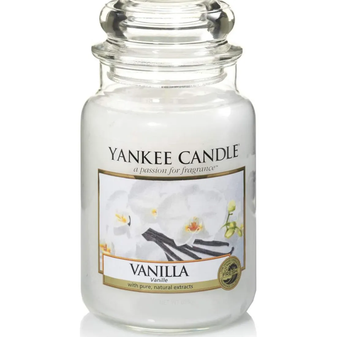 Bougie Grand Modèle Vanille