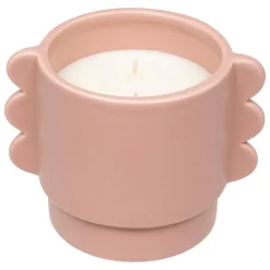 Bougie parfumée céramique Wavy bliss rose