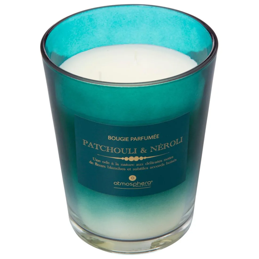 Bougie parfumée patchouli et néroli Bleu 855g