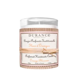 Bougie Traditionnelle DURANCE Parfum Fleur d'Oranger SWANN