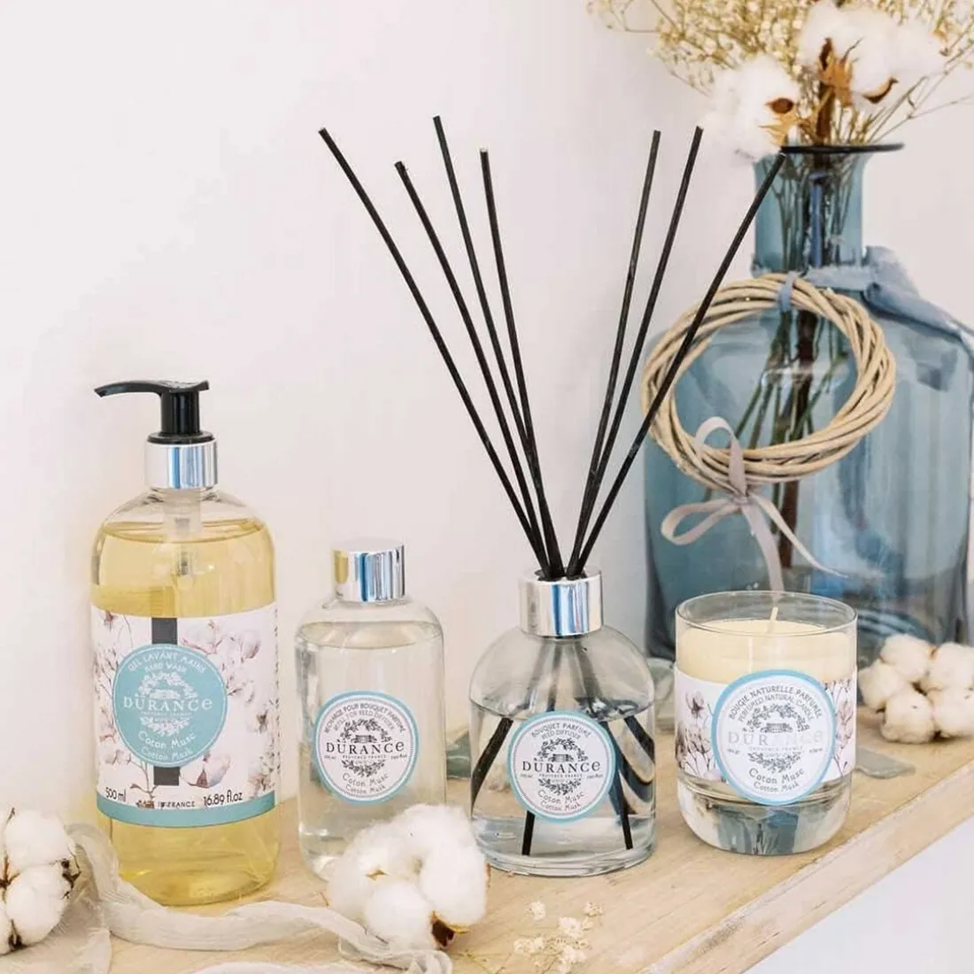 Bouquet parfumé Coton Musc - Durance