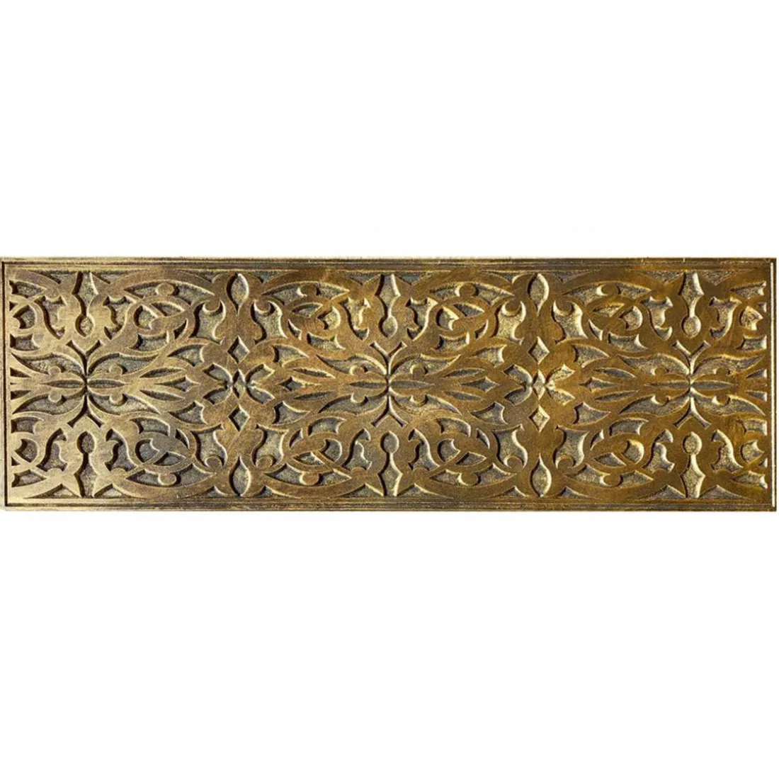 Bout de Lit Jadida Bronze et Tissu