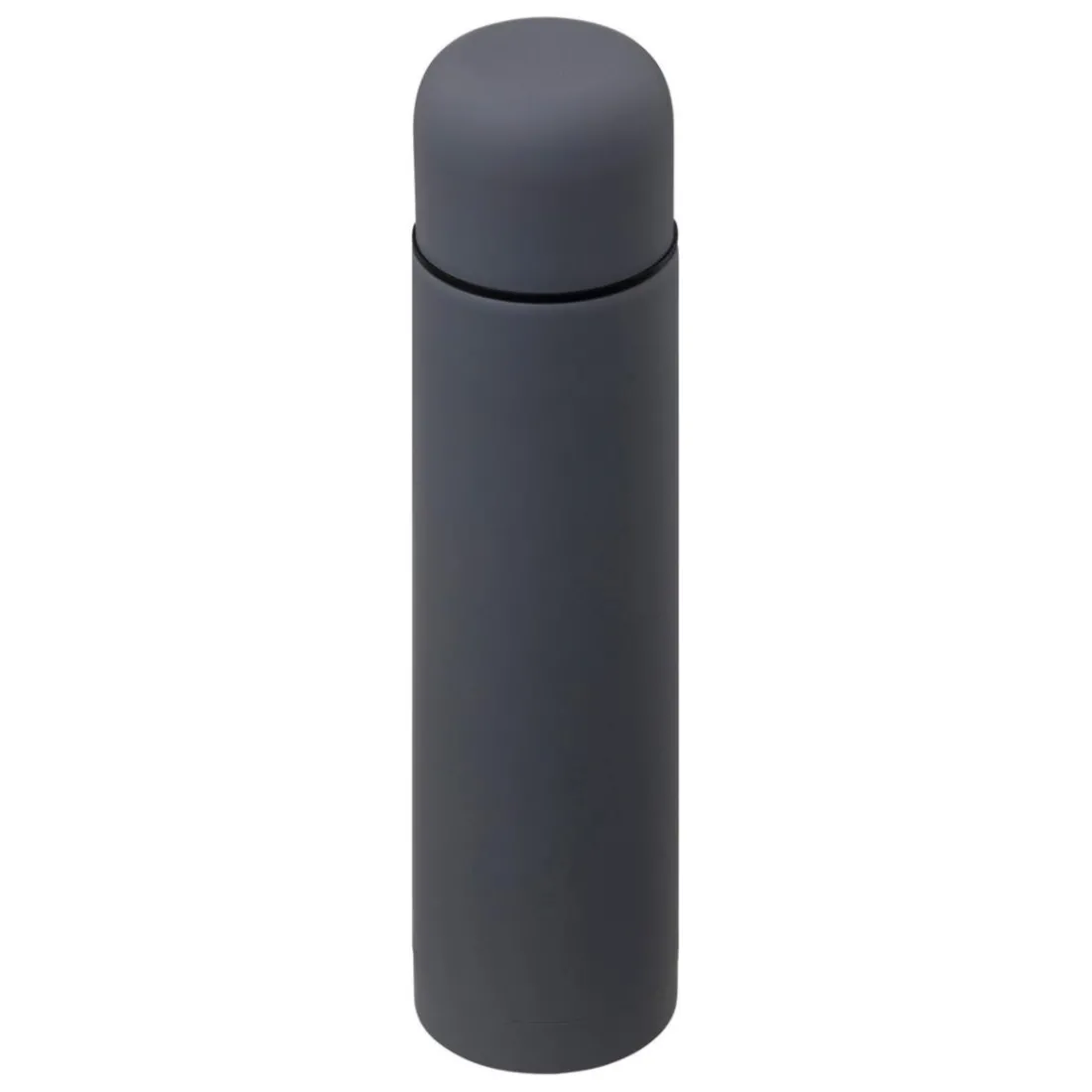 Bouteille isotherme Gris avec couvercle tasse 1L