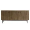 Buffet 3 Portes Acacia Pieds Métal GINO