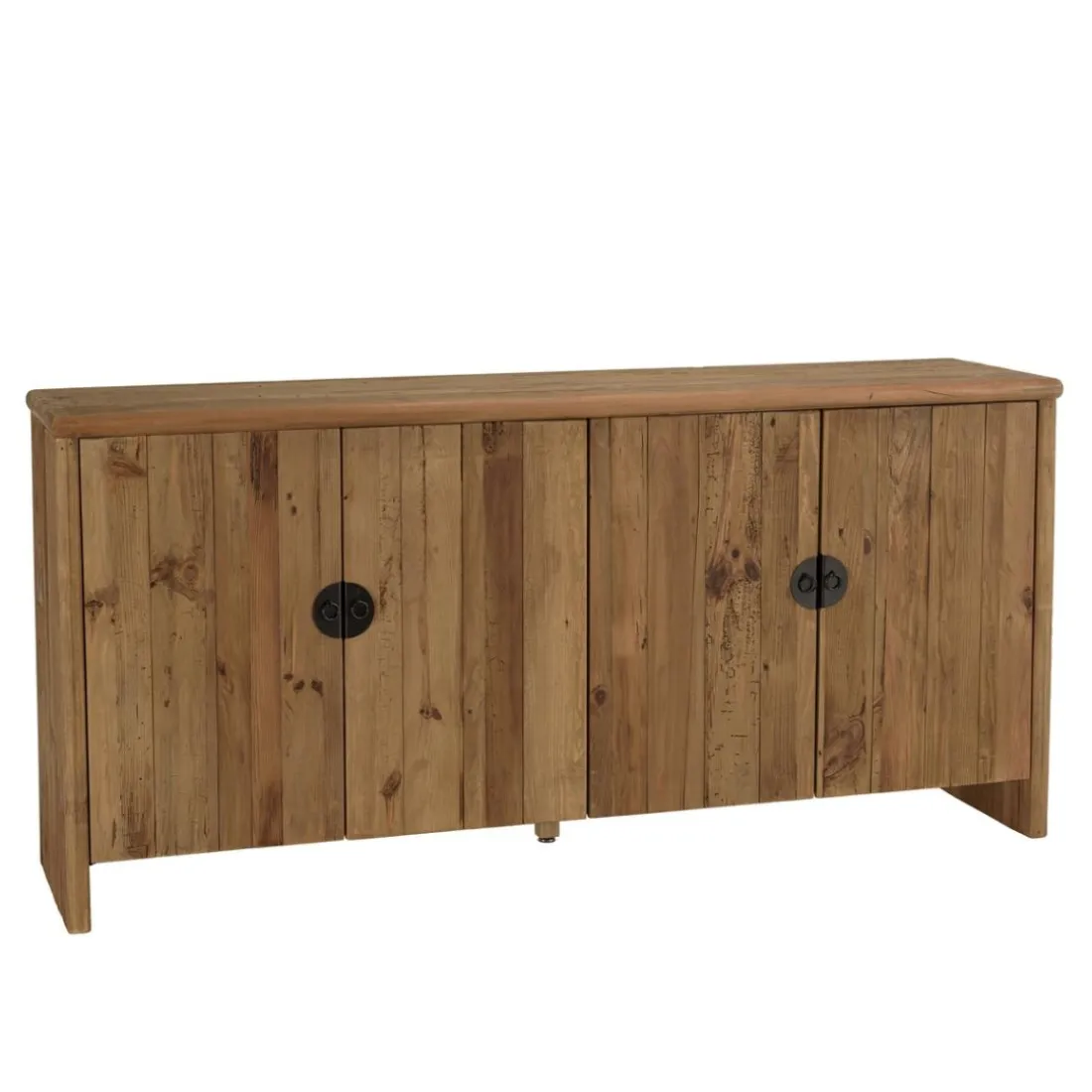 Buffet 4 portes bois pin recyclé SANDY