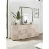 Buffet 3 portes MIRO décor chêne