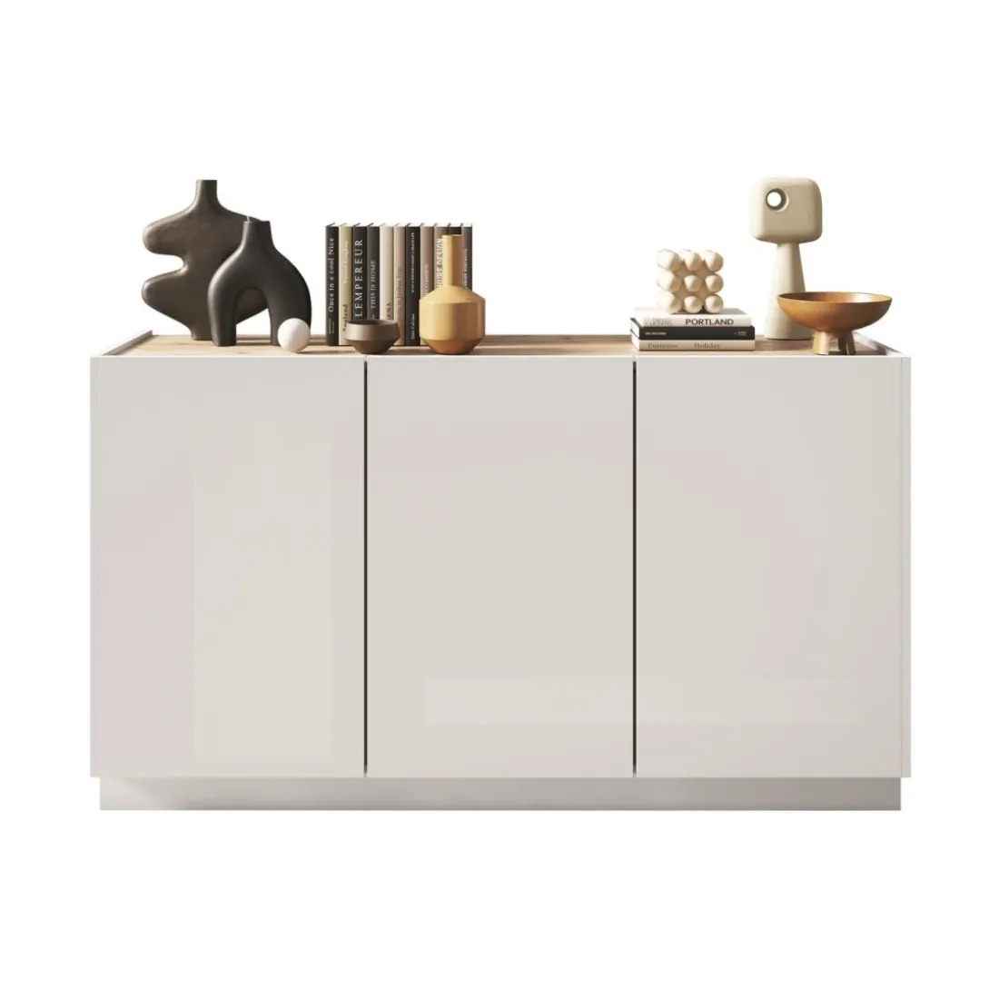 Buffet 3 portes panneaux de particules