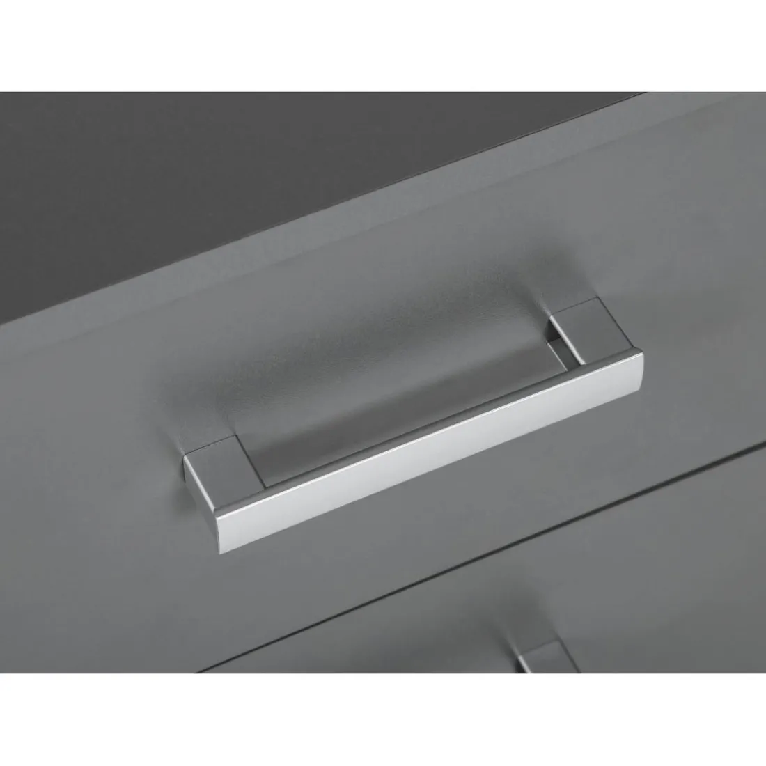 Buffet 6 Tiroirs Gris Graphite ELENZIO