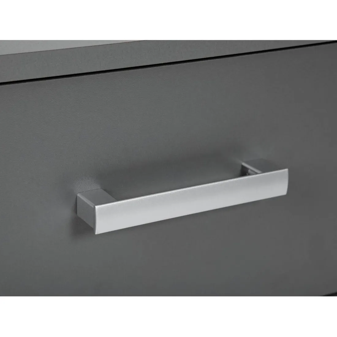 Buffet 6 Tiroirs Gris Graphite ELENZIO