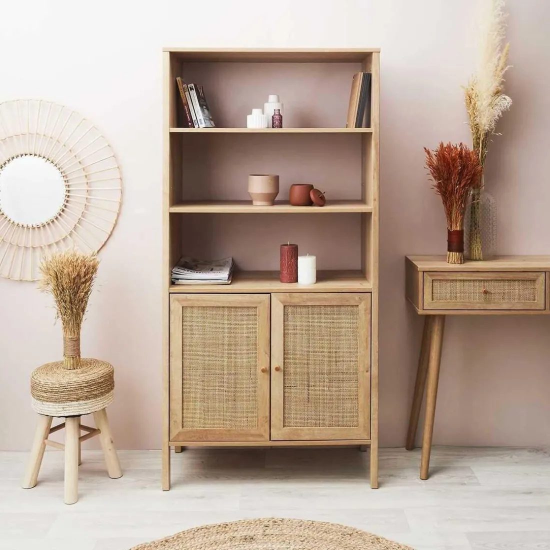 Buffet avec 3 étages en Bois
