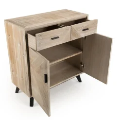 Buffet MANDY Scandi 2 Tiroirs 2 Portes
