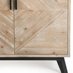 Buffet MANDY Scandi 2 Tiroirs 2 Portes