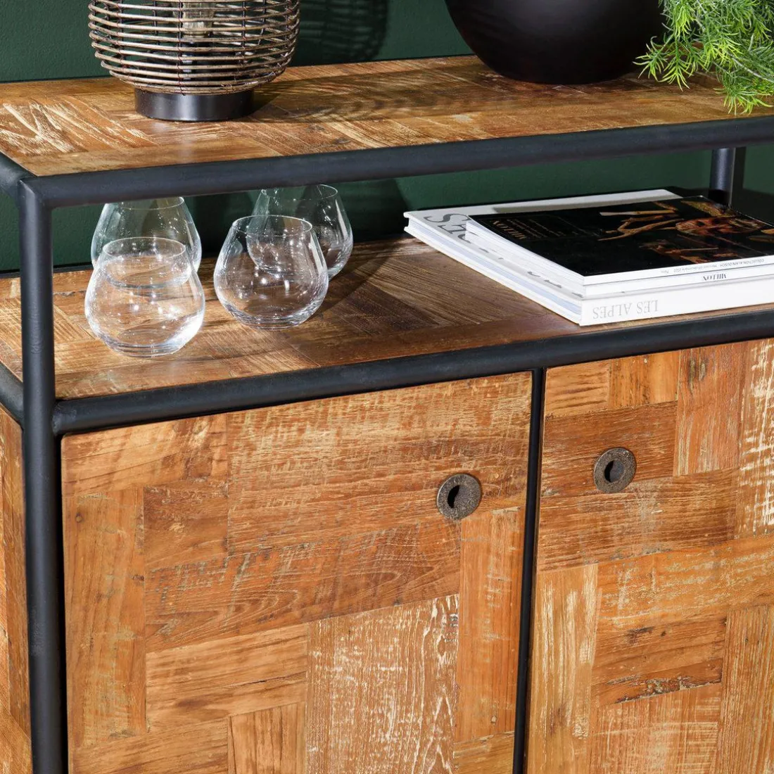 Buffet SIXTINE 2 portes 1 étagère
