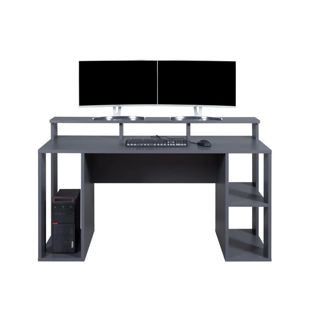 Bureau de gamer MATCH POINT Point anthracite
