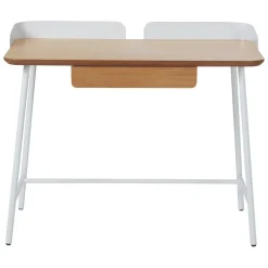Bureau en bois blanc