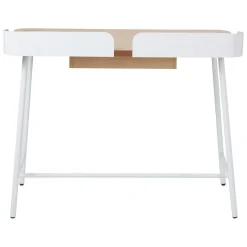 Bureau en bois blanc