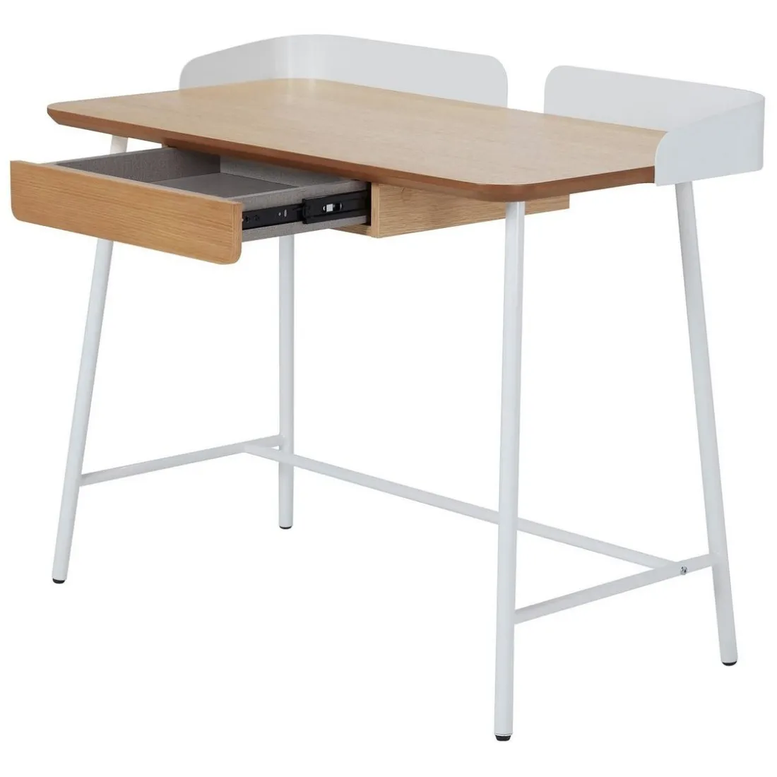 Bureau en bois blanc