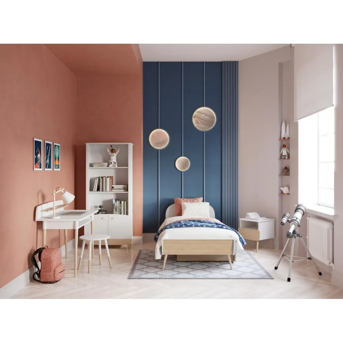 Bureau enfant Blanc FIRMIANA
