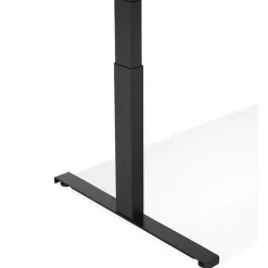 Bureau ergonomique électrique 'TRONIK' noir