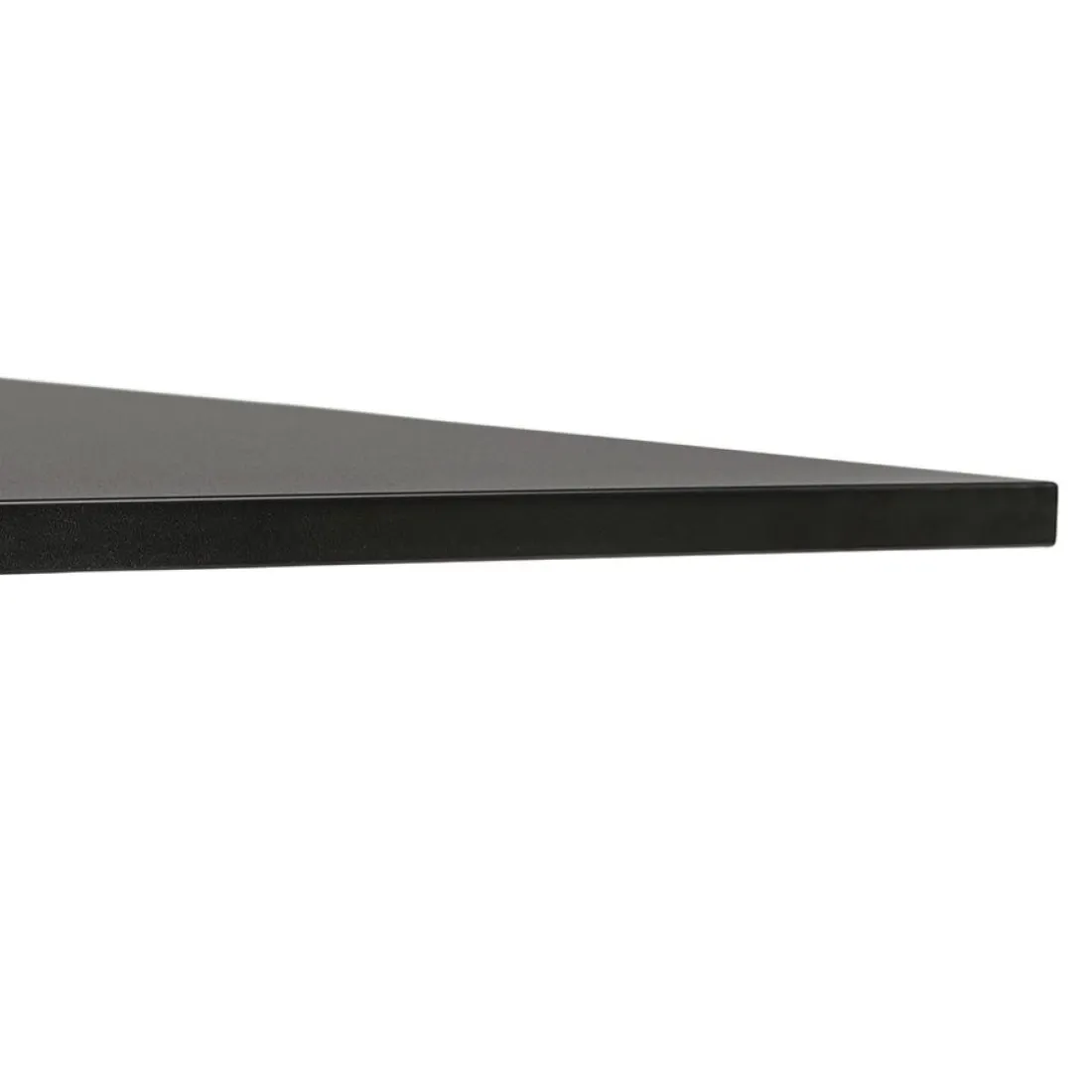 Bureau pliant 'FLEXO' noir sur roulettes